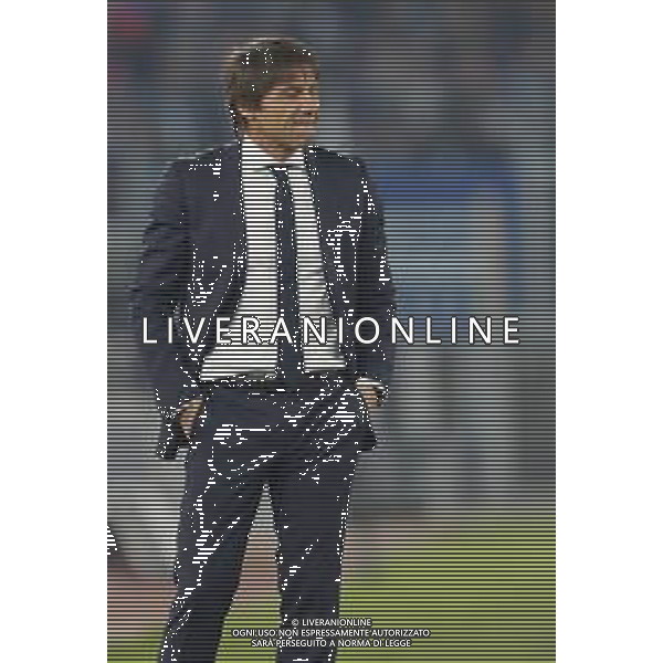 Lazio - Inter Campionato di Calcio Serie A TIM 16/02/2020 nella foto: Mister Antonio Conte (f.c.Internazionale) ©Claudio Zamagni/Agenzia Aldo Liverani Mister Antonio Conte (f.c.Internazionale) during Italian Serie A soccer match between S.S. LAZIO and F.C. INTER at Olympic Stadium in Rome on February 16 2020 photo credit by Claudio Zamagni/Aldo Liverani Photo Agency ©Federico Gaetano/ AGENZIA ALDO LIVERANI SAS