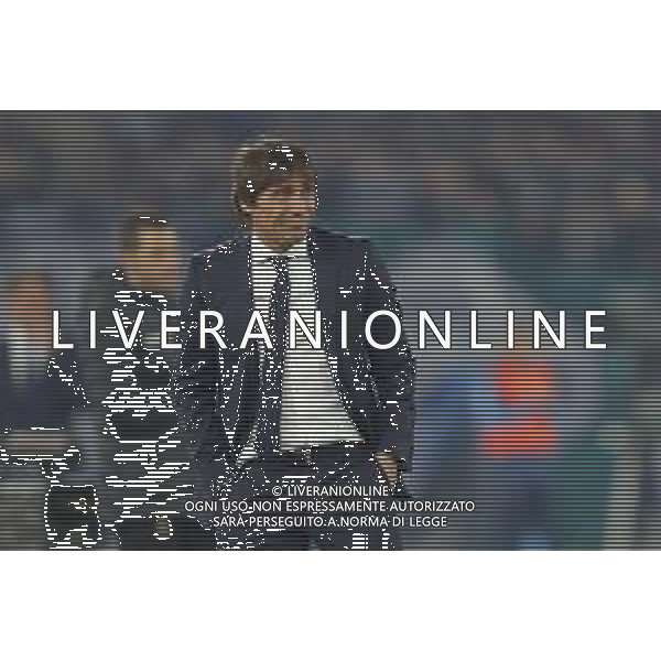 Lazio - Inter Campionato di Calcio Serie A TIM 16/02/2020 nella foto: Mister Antonio Conte (f.c.Internazionale) ©Claudio Zamagni/Agenzia Aldo Liverani Mister Antonio Conte (f.c.Internazionale) during Italian Serie A soccer match between S.S. LAZIO and F.C. INTER at Olympic Stadium in Rome on February 16 2020 photo credit by Claudio Zamagni/Aldo Liverani Photo Agency ©Federico Gaetano/ AGENZIA ALDO LIVERANI SAS
