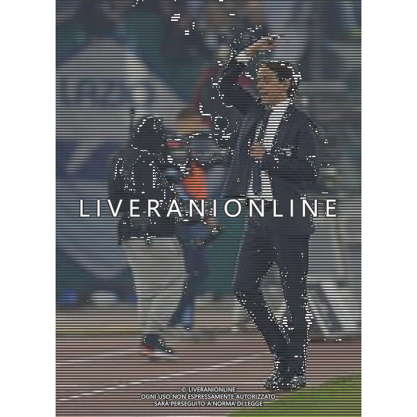 Lazio - Inter Campionato di Calcio Serie A TIM 16/02/2020 nella foto: Mister Inzaghi Simone (s.s.lazio) ©Claudio Zamagni/Agenzia Aldo Liverani Mister Inzaghi Simone (s.s.lazio) during Italian Serie A soccer match between S.S. LAZIO and F.C. INTER at Olympic Stadium in Rome on February 16 2020 photo credit by Claudio Zamagni/Aldo Liverani Photo Agency ©Federico Gaetano/ AGENZIA ALDO LIVERANI SAS