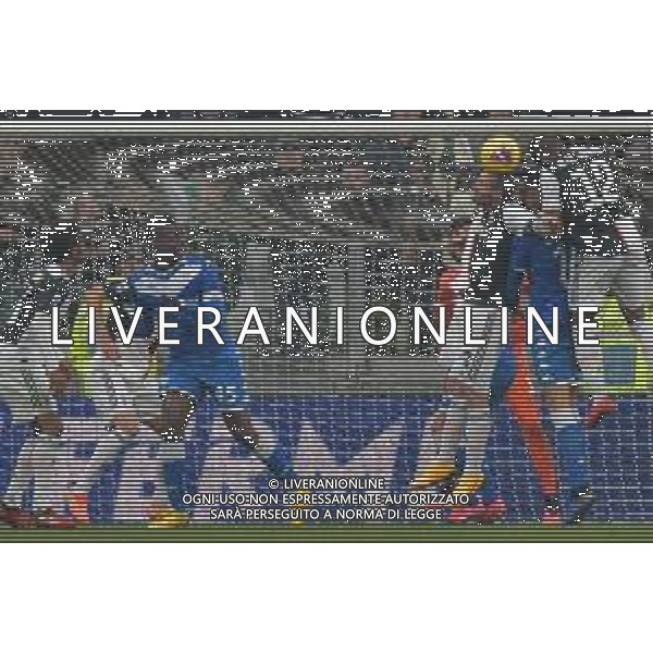 Torino 16.02.2020 Allianz Stadium ©Falzone/Agenzia Aldo Liverani Juventus vs Brescia Campionato italiano di calcio Serie A Tim 2019-2020 Nella foto: GIORGIO CHIELLINI - MARIO BALOTELLI ©FALZONE / AGENZIA ALDO LIVERANI SAS