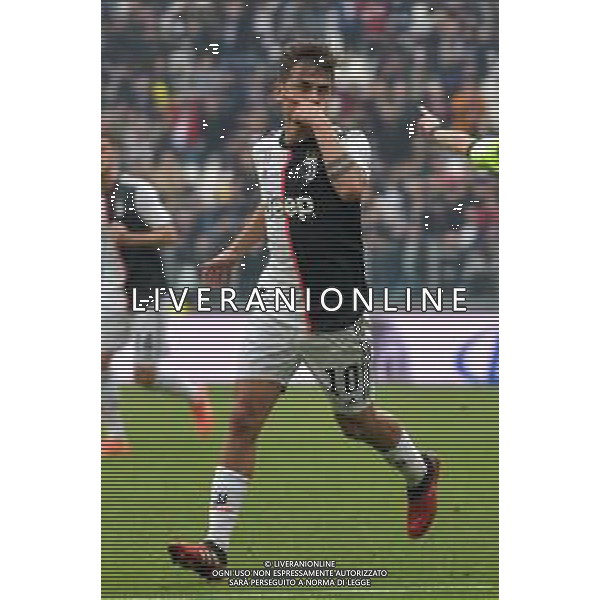 Torino 16.02.2020 Allianz Stadium ©Falzone/Agenzia Aldo Liverani Juventus vs Brescia Campionato italiano di calcio Serie A Tim 2019-2020 Nella foto: ESULTANZA GOL DI PAULO DYBALA ©FALZONE / AGENZIA ALDO LIVERANI SAS