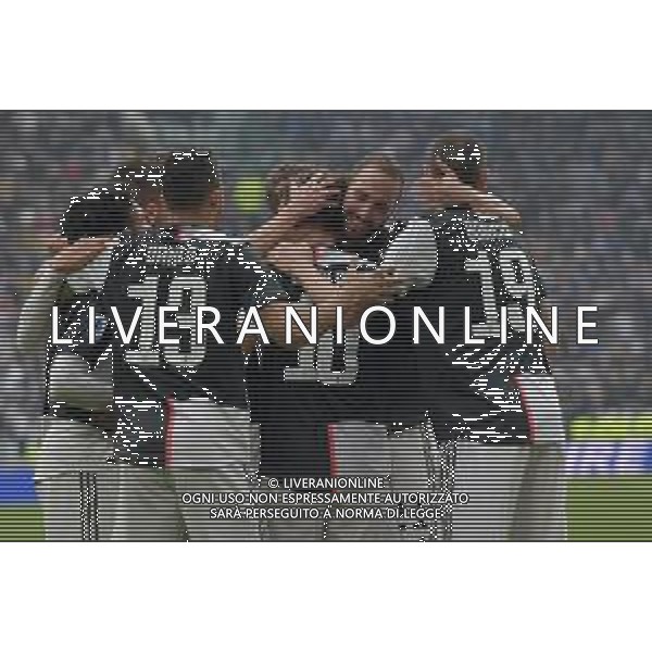 Torino 16.02.2020 Allianz Stadium ©Falzone/Agenzia Aldo Liverani Juventus vs Brescia Campionato italiano di calcio Serie A Tim 2019-2020 Nella foto: ESULTANZA GOL DI PAULO DYBALA ©FALZONE / AGENZIA ALDO LIVERANI SAS