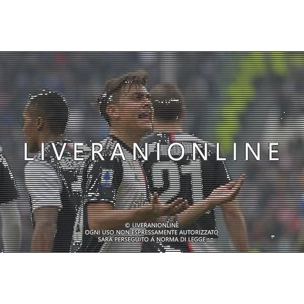 Torino 16.02.2020 Allianz Stadium ©Falzone/Agenzia Aldo Liverani Juventus vs Brescia Campionato italiano di calcio Serie A Tim 2019-2020 Nella foto: ESULTANZA GOL DI PAULO DYBALA ©FALZONE / AGENZIA ALDO LIVERANI SAS