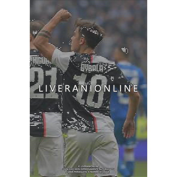Torino 16.02.2020 Allianz Stadium ©Falzone/Agenzia Aldo Liverani Juventus vs Brescia Campionato italiano di calcio Serie A Tim 2019-2020 Nella foto: ESULTANZA GOL DI PAULO DYBALA ©FALZONE / AGENZIA ALDO LIVERANI SAS