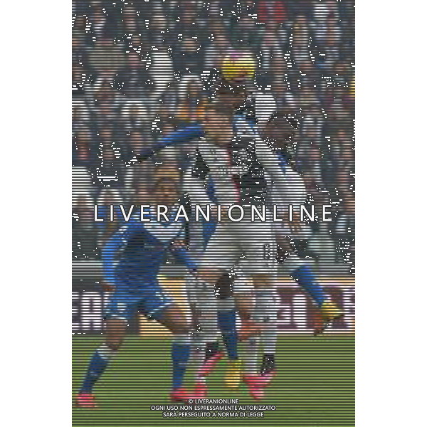 Torino 16.02.2020 Allianz Stadium ©Falzone/Agenzia Aldo Liverani Juventus vs Brescia Campionato italiano di calcio Serie A Tim 2019-2020 Nella foto: MARIO BALOTELLI-DANIELE RUGANI-AARON RAMSEY-FLORIAN AYE\' ©FALZONE / AGENZIA ALDO LIVERANI SAS