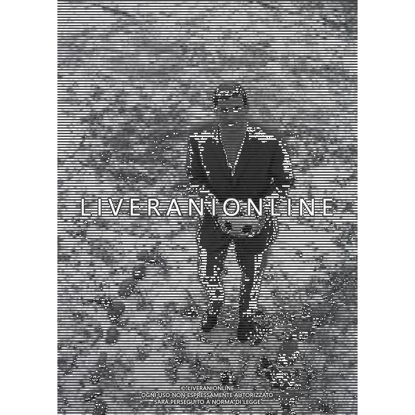 RETROSPETTIVA GIACINTO FACCHETTI CALCIATORE NELLA FOTO GIACINTO FACCHETTI NELL\'ANNO 1966 AG ALDO LIVERANI SAS