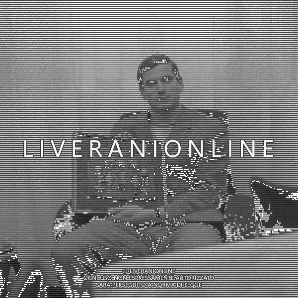 RETROSPETTIVA GIACINTO FACCHETTI CALCIATORE NELLA FOTO GIACINTO FACCHETTI NELL\'ANNO 1966 AG ALDO LIVERANI SAS