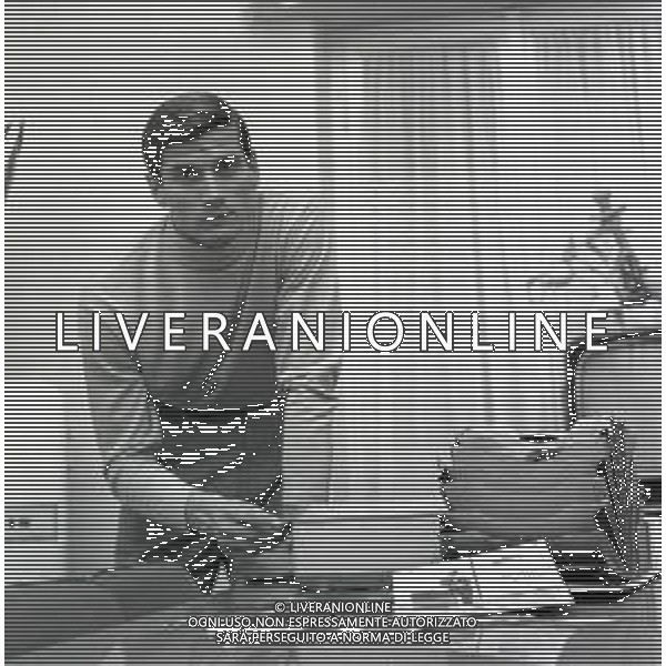 RETROSPETTIVA GIACINTO FACCHETTI CALCIATORE NELLA FOTO GIACINTO FACCHETTI NELL\'ANNO 1966 AG ALDO LIVERANI SAS