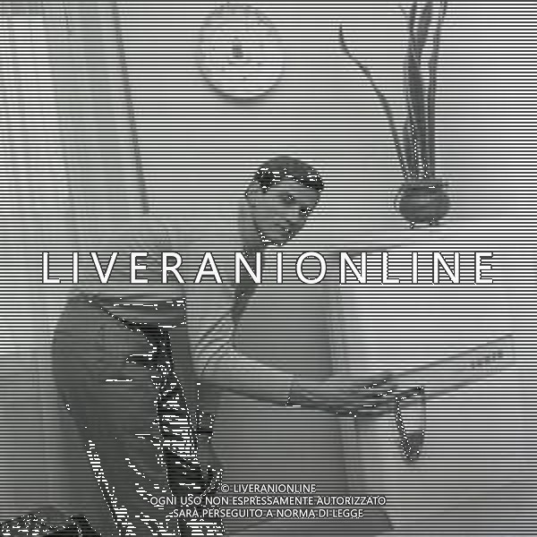 RETROSPETTIVA GIACINTO FACCHETTI CALCIATORE NELLA FOTO GIACINTO FACCHETTI NELL\'ANNO 1966 AG ALDO LIVERANI SAS