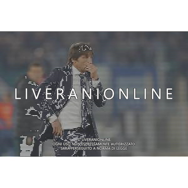 Lazio - Inter Campionato di Calcio Serie A TIM 16/02/2020 nella foto: Mister Antonio Conte (f.c.Internazionale) ©Claudio Zamagni/Agenzia Aldo Liverani Mister Antonio Conte (f.c.Internazionale) during Italian Serie A soccer match between S.S. LAZIO and F.C. INTER at Olympic Stadium in Rome on February 16 2020 photo credit by Claudio Zamagni/Aldo Liverani Photo Agency/ AGENZIA ALDO LIVERANI SAS