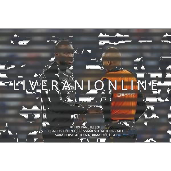 Lazio - Inter Campionato di Calcio Serie A TIM 16/02/2020 nella foto: Lukaku Rumelu (f.c.Internazionale) Young Ashley (f.c.Internazionale) ©Claudio Zamagni/Agenzia Aldo Liverani Lukaku Rumelu (f.c.Internazionale) Young Ashley (f.c.Internazionale) during Italian Serie A soccer match between S.S. LAZIO and F.C. INTER at Olympic Stadium in Rome on February 16 2020 photo credit by Claudio Zamagni/Aldo Liverani Photo Agency/ AGENZIA ALDO LIVERANI SAS