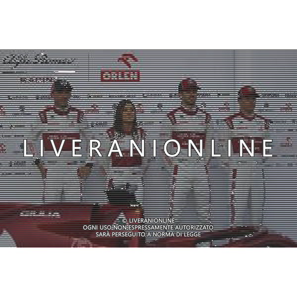 Formula 1 Barcelona (Spain), Italia 19/02/2020 Pre-season Testing 2020 - Day 1 Nella foto: Alfa Romeo C39 unveil FOTO ALESSIO DE MARCO -ALESSIO MARINI-LM AG ALDO LIVERANI SAS