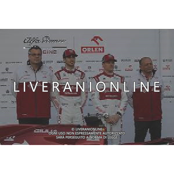 Formula 1 Barcelona (Spain), Italia 19/02/2020 Pre-season Testing 2020 - Day 1 Nella foto: Alfa Romeo C39 unveil FOTO ALESSIO DE MARCO -ALESSIO MARINI-LM AG ALDO LIVERANI SAS