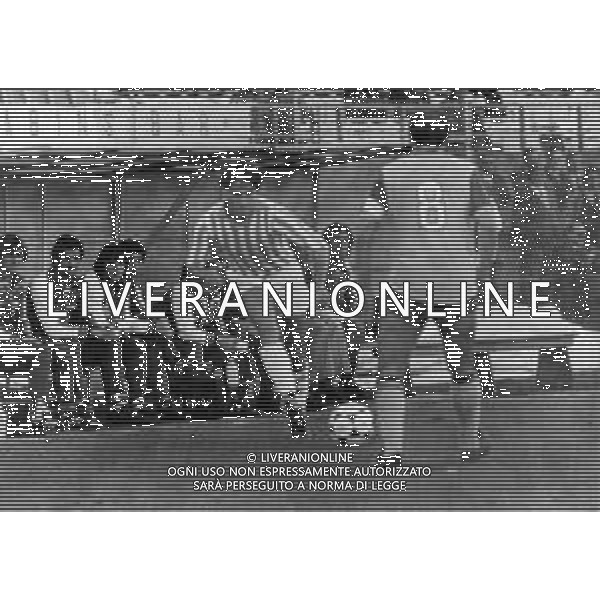 RETROSPETTIVA MASSIMO ALBIERO CALCIATORE NELLA FOTO MASSIMO ALBIERO CON LA MAGLIA DELLA SPAL CALCIO AG ALDO LIVERANI SAS