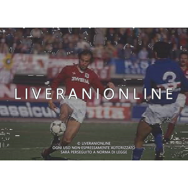 RETROSPETTIVA DANILO PILEGGI CALCIATORE NELLA FOTO DANILO PILEGGI CON LA MAGLIA DEL TORINO CALCIO AG ALDO LIVERANI SAS