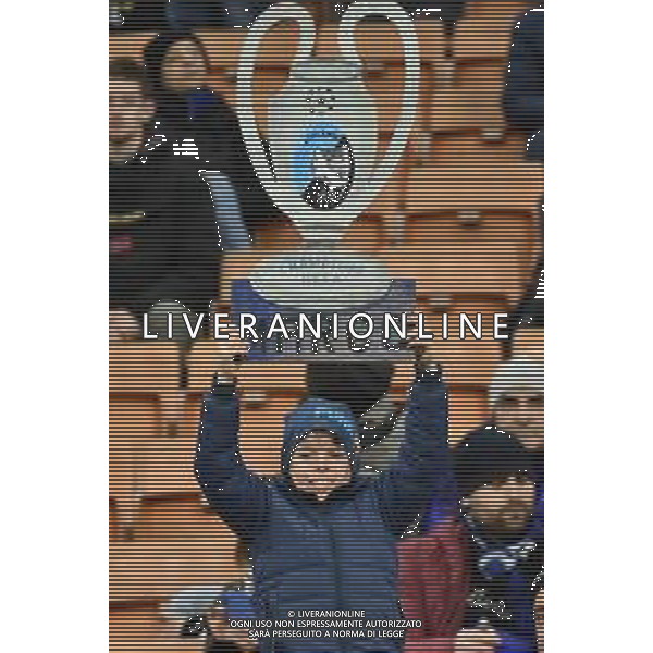 tifosi Atalanta a San Siro Atalanta vs Valencia UEFA Champions League ottavi di finale - gara di andata Milano 19‚Äì02-2020 Stadio Giuseppe Meazza - San Siro foto Roberto Garavaglia - ag. Aldo Liverani sas / AGENZIA ALDO LIVERANI SAS