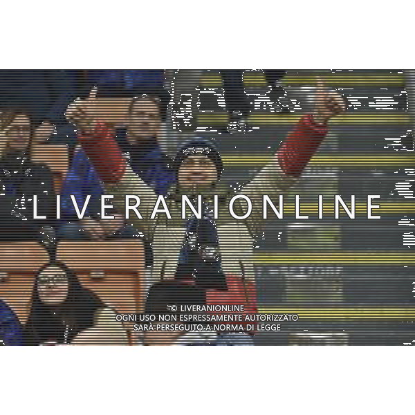 tifosi Atalanta a San Siro Atalanta vs Valencia UEFA Champions League ottavi di finale - gara di andata Milano 19‚Äì02-2020 Stadio Giuseppe Meazza - San Siro foto Roberto Garavaglia - ag. Aldo Liverani sas / AGENZIA ALDO LIVERANI SAS