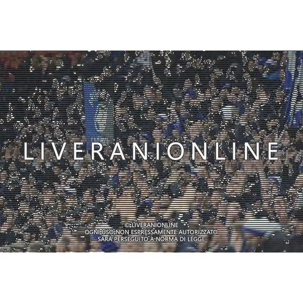 tifosi Atalanta a San Siro Atalanta vs Valencia UEFA Champions League ottavi di finale - gara di andata Milano 19‚Äì02-2020 Stadio Giuseppe Meazza - San Siro foto Roberto Garavaglia - ag. Aldo Liverani sas / AGENZIA ALDO LIVERANI SAS