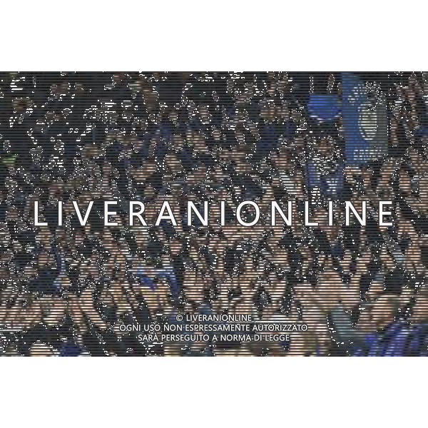 tifosi Atalanta a San Siro Atalanta vs Valencia UEFA Champions League ottavi di finale - gara di andata Milano 19‚Äì02-2020 Stadio Giuseppe Meazza - San Siro foto Roberto Garavaglia - ag. Aldo Liverani sas / AGENZIA ALDO LIVERANI SAS