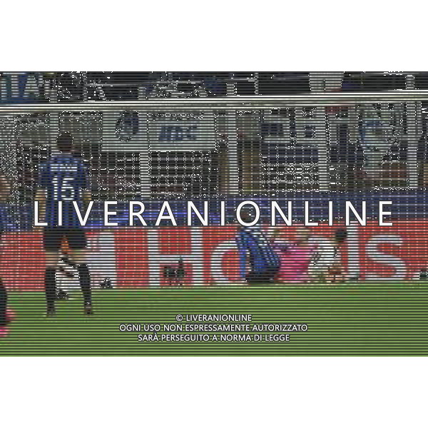 Hans Hateboer segna il gol del 1 a 0 Atalanta Atalanta vs Valencia UEFA Champions League ottavi di finale - gara di andata Milano 19‚Äì02-2020 Stadio Giuseppe Meazza - San Siro foto Roberto Garavaglia - ag. Aldo Liverani sas / AGENZIA ALDO LIVERANI SAS