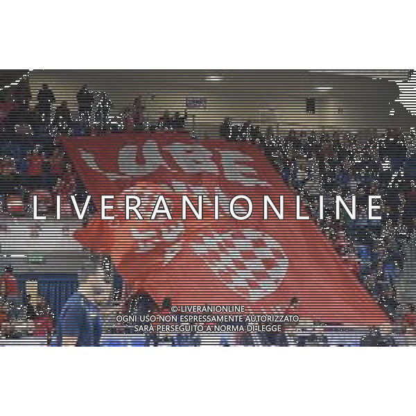 Volley Champions League Men 2019/2020 Civitanova, Italia 19/02/2020 Cucine Lube Civitanova vs Fenerbahce HDI Sigorta Istanbul Nella foto: Tifosi Cucine Lube Civitanova FOTO ROBERTO BATOMEOLI-ALESSIO MARINI-AG ALDO LIVERANI SAS