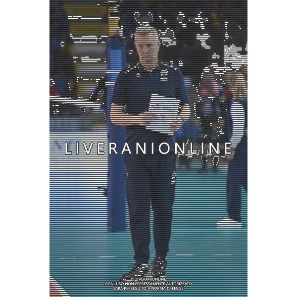Volley Champions League Men 2019/2020 Civitanova, Italia 19/02/2020 Cucine Lube Civitanova vs Fenerbahce HDI Sigorta Istanbul Nella foto: Mariusz Sordyl (Allenatore Fenerbahce HDI Sigorta ISTANBUL) FOTO ROBERTO BATOMEOLI-ALESSIO MARINI-AG ALDO LIVERANI SAS