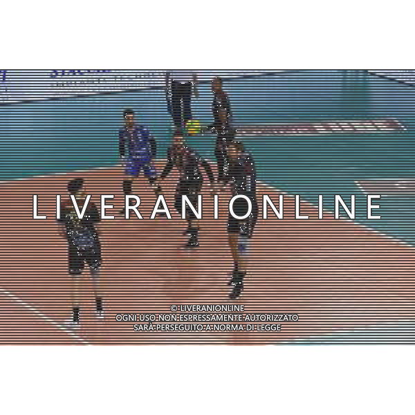Volley Champions League Men 2019/2020 Civitanova, Italia 19/02/2020 Cucine Lube Civitanova vs Fenerbahce HDI Sigorta Istanbul Nella foto: Difesa Cucine Lube Civitanova FOTO ROBERTO BATOMEOLI-ALESSIO MARINI-AG ALDO LIVERANI SAS