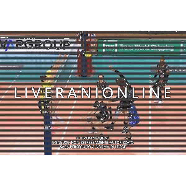 Volley Champions League Men 2019/2020 Civitanova, Italia 19/02/2020 Cucine Lube Civitanova vs Fenerbahce HDI Sigorta Istanbul Nella foto: SchiacciataKovar Jiri (Cucine Lube Civitanova) FOTO ROBERTO BATOMEOLI-ALESSIO MARINI-AG ALDO LIVERANI SAS