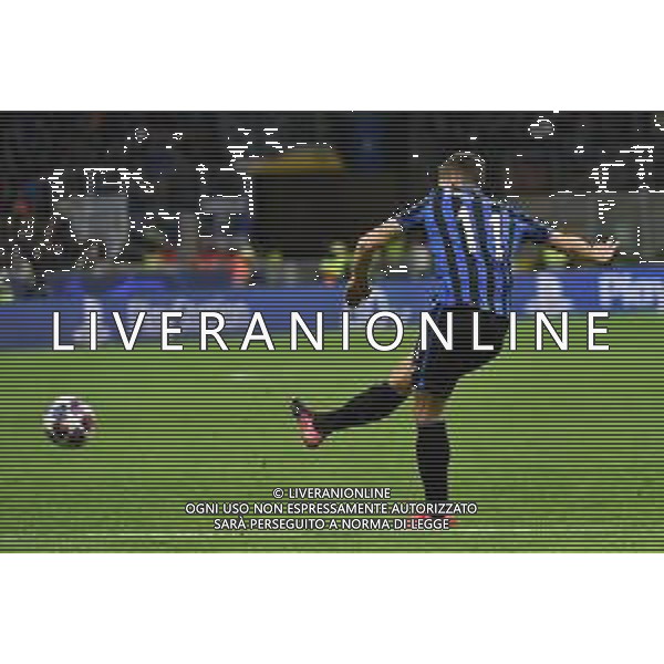 Remo Freuler segna il gol 3 a 0 Atalanta Atalanta vs Valencia UEFA Champions League ottavi di finale - gara di andata Milano 19–02-2020 Stadio Giuseppe Meazza - San Siro foto Roberto Garavaglia - ag. Aldo Liverani sas/ AGENZIA ALDO LIVERANI SAS