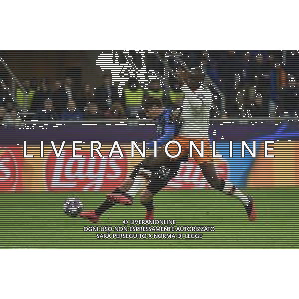 il secondo gol di Hans Hateboer del 4 a 0 Atalanta Atalanta vs Valencia UEFA Champions League ottavi di finale - gara di andata Milano 19–02-2020 Stadio Giuseppe Meazza - San Siro foto Roberto Garavaglia - ag. Aldo Liverani sas/ AGENZIA ALDO LIVERANI SAS