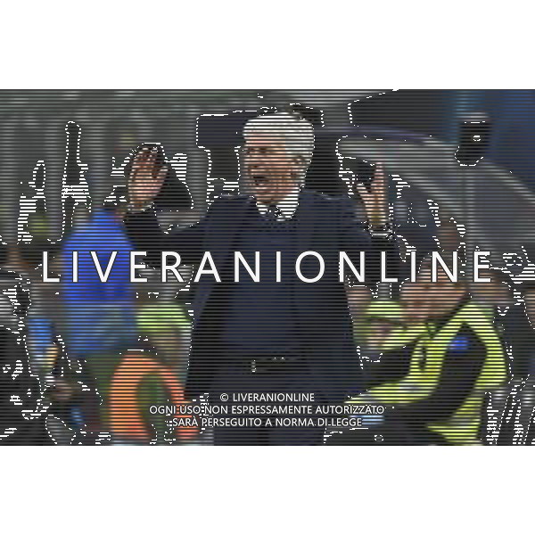 Gian Piero Gasperini allenatore Atalanta Atalanta vs Valencia UEFA Champions League ottavi di finale - gara di andata Milano 19‚Äì02-2020 Stadio Giuseppe Meazza - San Siro foto Roberto Garavaglia - ag. Aldo Liverani sas / AGENZIA ALDO LIVERANI SAS
