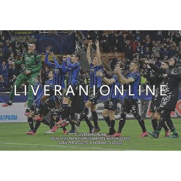 esutanza finale Atalanta Atalanta vs Valencia UEFA Champions League ottavi di finale - gara di andata Milano 19‚Äì02-2020 Stadio Giuseppe Meazza - San Siro foto Roberto Garavaglia - ag. Aldo Liverani sas / AGENZIA ALDO LIVERANI SAS