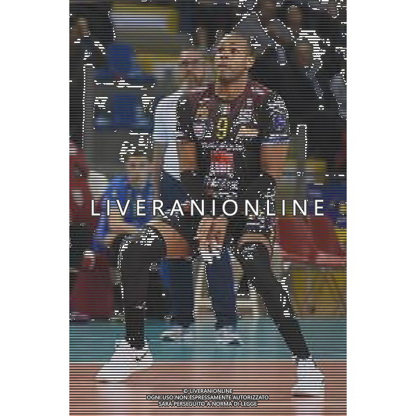 Volley Champions League Men 2019/2020 Civitanova, Italia 19/02/2020 Cucine Lube Civitanova vs Fenerbahce HDI Sigorta Istanbul Nella foto: Leal Yoandy (Cucine Lube Civitanova) ©Roberto Bartomeoli - Alessio Marini / AGENZIA ALDO LIVERANI SAS