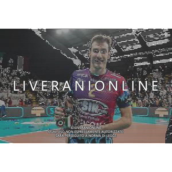 Volley Champions League Men 2019/2020 Perugia, Italia 19/02/2020 Sir Sicoma Monini Perugia vs Projekt Warszawa Nella foto: fabio ricci (n.2 centrale sir safety conad perugia) mvp ©Loris Cerquiglini - Alessio Marini / AGENZIA ALDO LIVERANI SAS