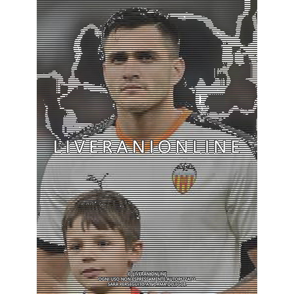 Maxi Gomez (Valencia) Atalanta vs Valencia UEFA Champions League ottavi di finale - gara di andata Milano 19–02-2020 Stadio Giuseppe Meazza - San Siro foto Roberto Garavaglia - ag. Aldo Liverani sas