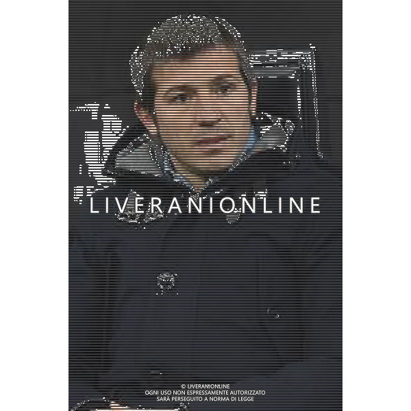 Albert Celades allenatore Valencia Atalanta vs Valencia UEFA Champions League ottavi di finale - gara di andata Milano 19–02-2020 Stadio Giuseppe Meazza - San Siro foto Roberto Garavaglia - ag. Aldo Liverani sas
