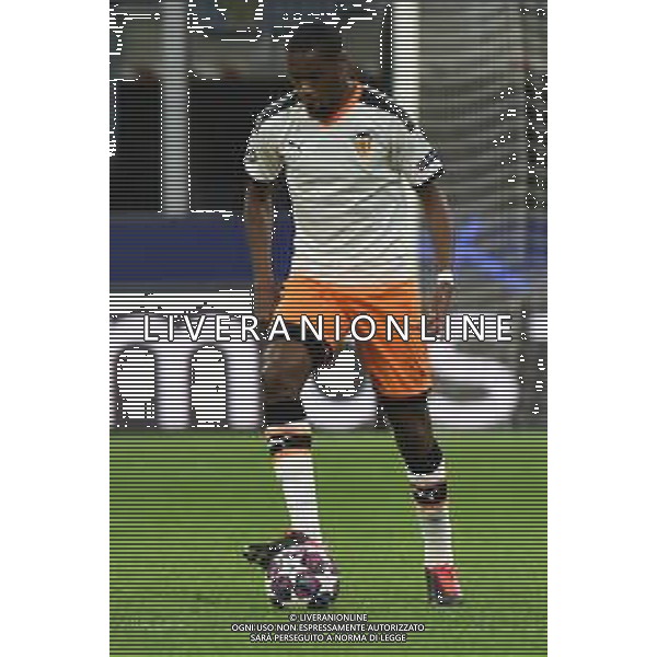Geoffery Kondogbia (Valencia) Atalanta vs Valencia UEFA Champions League ottavi di finale - gara di andata Milano 19–02-2020 Stadio Giuseppe Meazza - San Siro foto Roberto Garavaglia - ag. Aldo Liverani sas