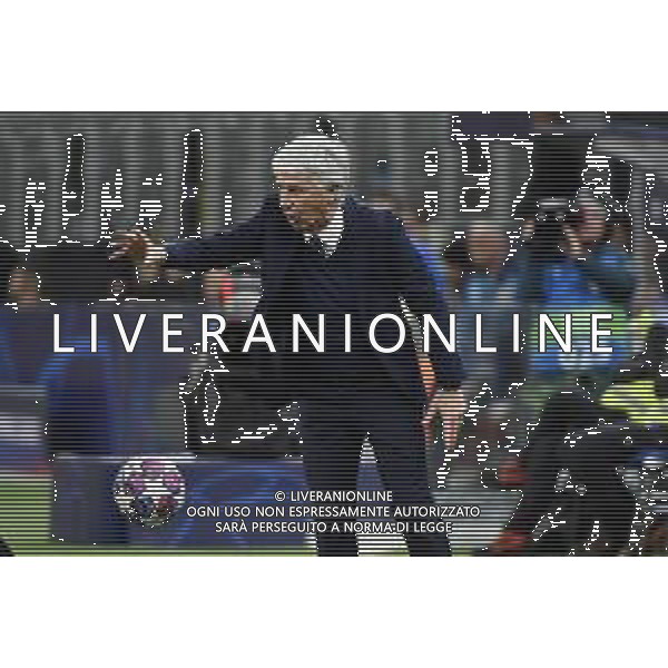 Gian Piero Gasperini allenatore Atalanta Atalanta vs Valencia UEFA Champions League ottavi di finale - gara di andata Milano 19–02-2020 Stadio Giuseppe Meazza - San Siro foto Roberto Garavaglia - ag. Aldo Liverani sas