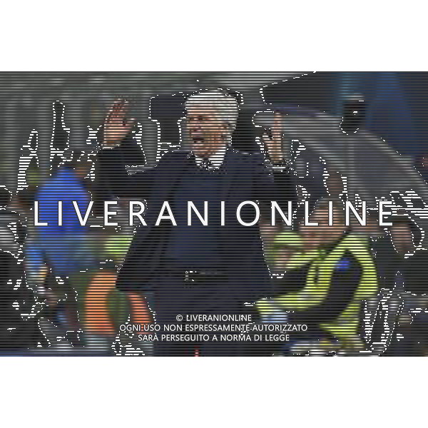 Gian Piero Gasperini allenatore Atalanta Atalanta vs Valencia UEFA Champions League ottavi di finale - gara di andata Milano 19–02-2020 Stadio Giuseppe Meazza - San Siro foto Roberto Garavaglia - ag. Aldo Liverani sas