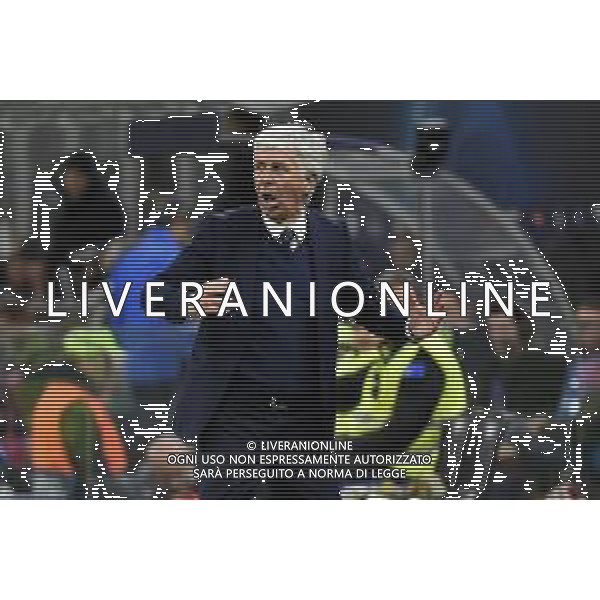 Gian Piero Gasperini allenatore Atalanta Atalanta vs Valencia UEFA Champions League ottavi di finale - gara di andata Milano 19–02-2020 Stadio Giuseppe Meazza - San Siro foto Roberto Garavaglia - ag. Aldo Liverani sas