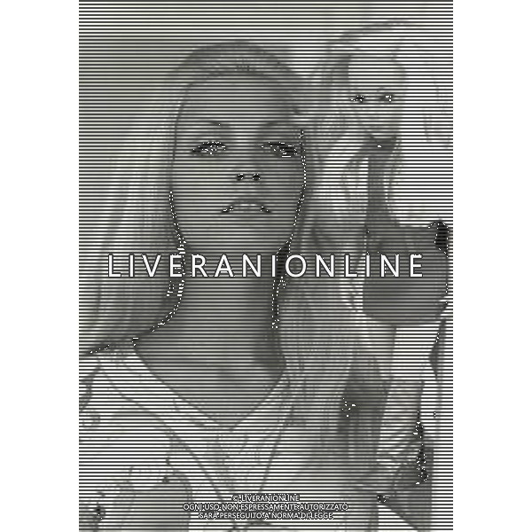 RETROSPETTIVA PATTY PRAVO CANTANTE NELLA FOTO PATTY PRAVO NELL\'ANNO 1968 AG ALDO LIVERANI SAS 