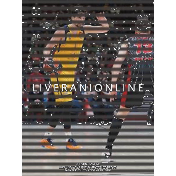 Basket EuroLeague 2019/2020 Milano, Italia 20/02/2020 AX Armani Exchange Milano-Khimki Mosca Nella foto: Shved del Khimki Moscow ostacolato da Sergio Rodriguez della AX Armani Exchange Olimpia Milano ©Savino Paolella - Alessio Marini / AGENZIA ALDO LIVERANI SAS