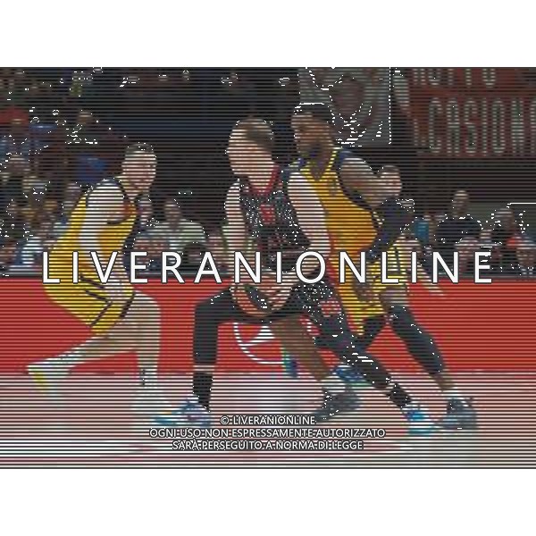 Basket EuroLeague 2019/2020 Milano, Italia 20/02/2020 AX Armani Exchange Milano-Khimki Mosca Nella foto: Roll della AX Armani Exchange Olimpia Milano ostacolato da Robinson del Khimki Moscow ©Savino Paolella - Alessio Marini / AGENZIA ALDO LIVERANI SAS