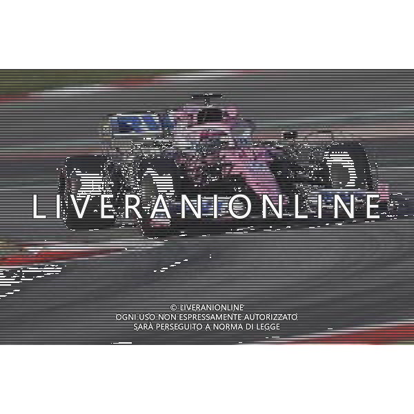 Formula 1 Barcelona (Spain), Italia 20/02/2020 Pre-season Testing 2020 - Day 2 Nella foto: Sergio Perez (MEX) Racing Point F1 RP20 ©Alessio De Marco - Alessio Marini / AGENZIA ALDO LIVERANI SAS