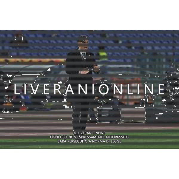 Roma vs Gent Europa League - Sedicesimi di finale Stadio Olimpico - Roma 20-02-2020 nella foto Paulo Fonseca©Federico Gaetano / AGENZIA ALDO LIVERANI SAS
