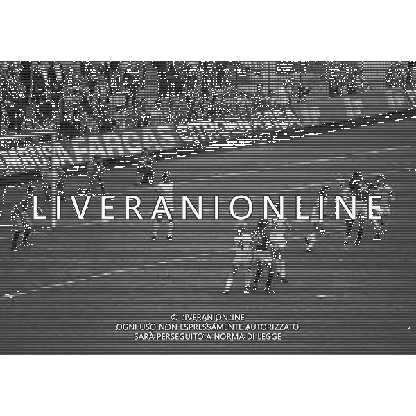 26-09-1982 MILANO CAMPIONATO DI CALCIO DI SERIE B MILAN AREZZO 2-1 NELLA FOTO AZIONE DI GIOCO AG ALDO LIVERANI SAS