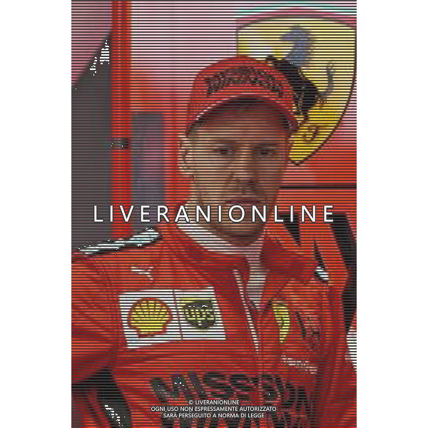 Sebastian Vettel (GER) Ferrari. 21.02.2020. Formula One Testing, Day Three, Barcelona, Spain. Friday. / AGENZIA ALDO LIVERANI SAS - ITALY ONLY EDITORIAL USE ONLY - TEST F1 DAY 3 BARCELLONA SPAGNA 21.02.2020
