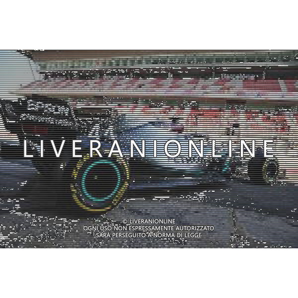 Lewis Hamilton (GBR) Mercedes AMG F1 W11. 21.02.2020. Formula One Testing, Day Three, Barcelona, Spain. Friday. / AGENZIA ALDO LIVERANI SAS - ITALY ONLY EDITORIAL USE ONLY - TEST F1 DAY 3 BARCELLONA SPAGNA 21.02.2020