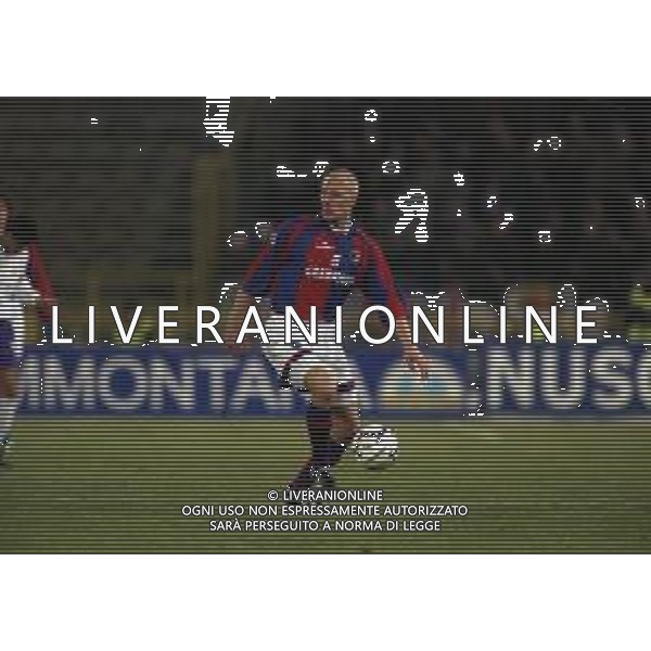 18-02-1999 BOLOGNA SEMIFINALE DI ANDATA COPPA ITALIA BOLOGNA FIORENTINA 0-2 NELLA FOTO KLAS INGESSON AG ALDO LIVERANI SAS