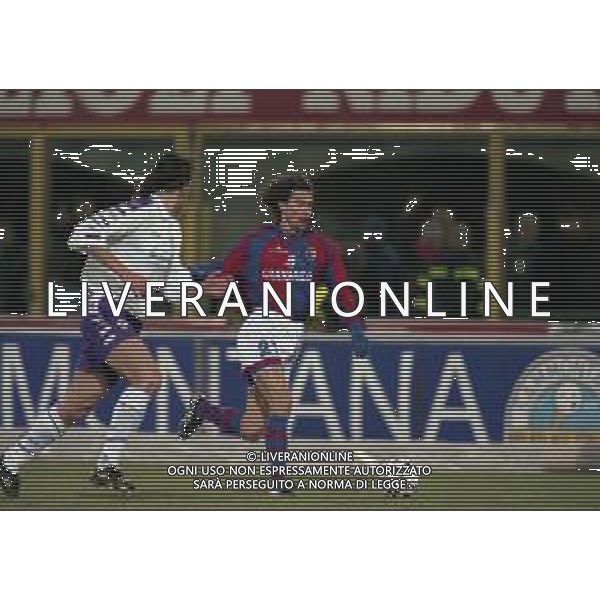 18-02-1999 BOLOGNA SEMIFINALE DI ANDATA COPPA ITALIA BOLOGNA FIORENTINA 0-2 NELLA FOTO Jonatan Binotto AG ALDO LIVERANI SAS